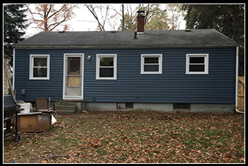 vinyl siding replacements done by All-Nu construction