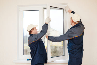 window installation workers